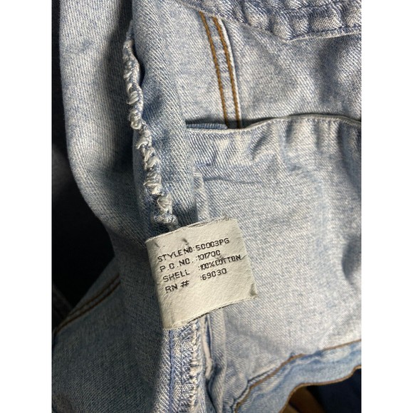 Rare Vintage Space Needle Mens XL Polar Bear Graphics Denim Jacket New With Tags - Picture 4 of 12